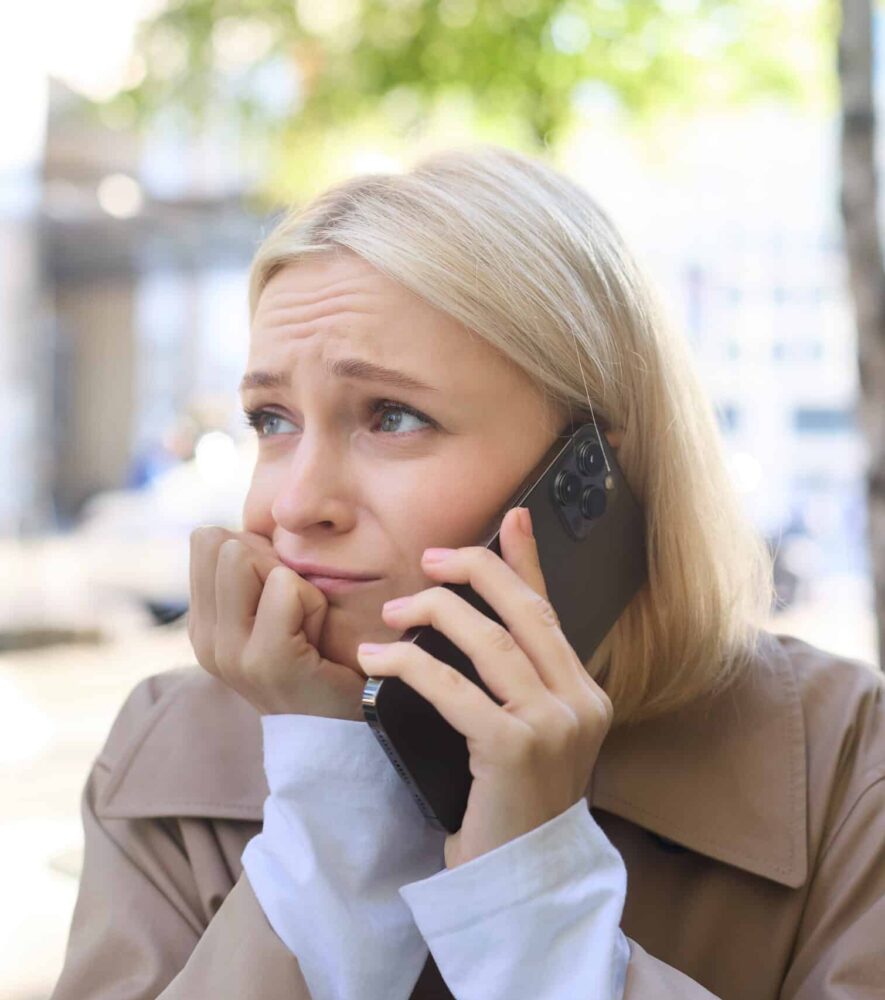 alcoolémie femme au téléphone