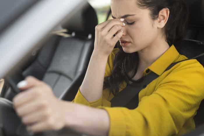 assurance stupéfiant femme au volant après stup